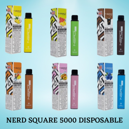 NERD SQUARE 5000 PUFFS