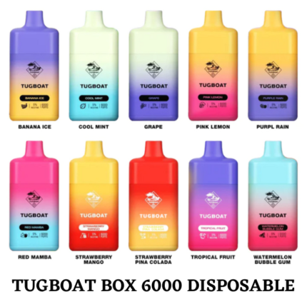 TUGBOAT BOX 6000 PUFFS