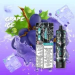 Frutto 18000 Puffs 5% Nicotine Disposable Vape; GRAPE ICE;