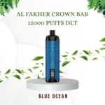 AL FAKHER CROWN BAR 12000 PUFFS DLT; Blue Ocean; VAPE CTY UAE;