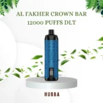 AL FAKHER CROWN BAR 12000 PUFFS DLT; Hubba; VAPE CTY UAE;