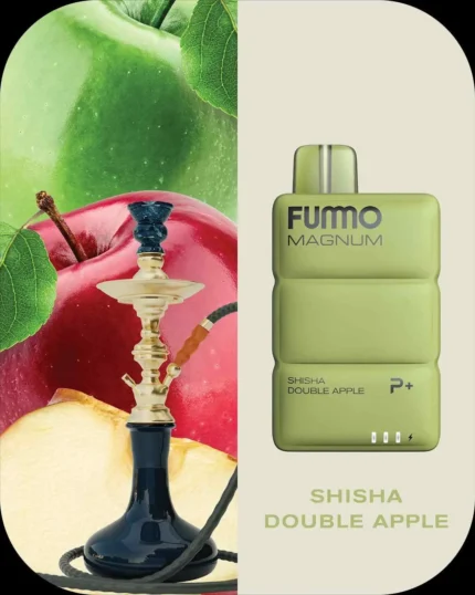 FUMMO Magnum 8000 Puffs IN UAE; Shisha Double Apple; VAPE CTY UAE;