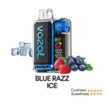 VOZOL Vista 20000 Puffs Disposable Vape; Blue Razz Ice; VAPE CTY UAE;