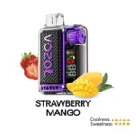 VOZOL Vista 20000 Puffs Disposable Vape; Strawberry Mango; VAPE CTY UAE;