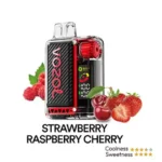 VOZOL Vista 20000 Puffs Disposable Vape; Strawberry Raspberry Cherry; VAPE CTY UAE;